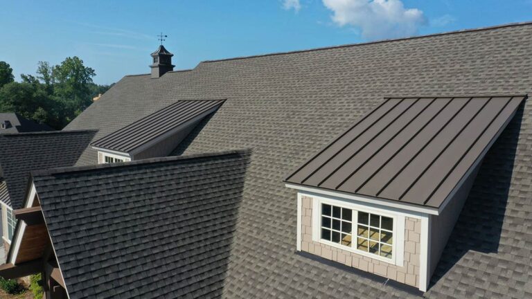 House with new roof- replacing your roof